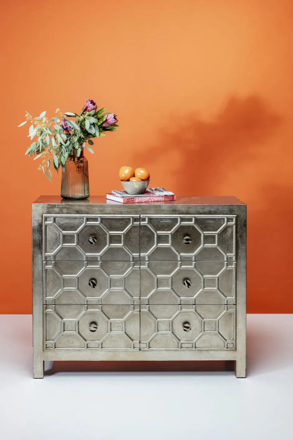 Komoda Szampańska Z 6 Szufladami Glamour 108 X 38 Cm*KARE Design Hot