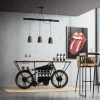 Konsola - Barek Motorbike 180x43 Cm Czarna*KARE Design Sale