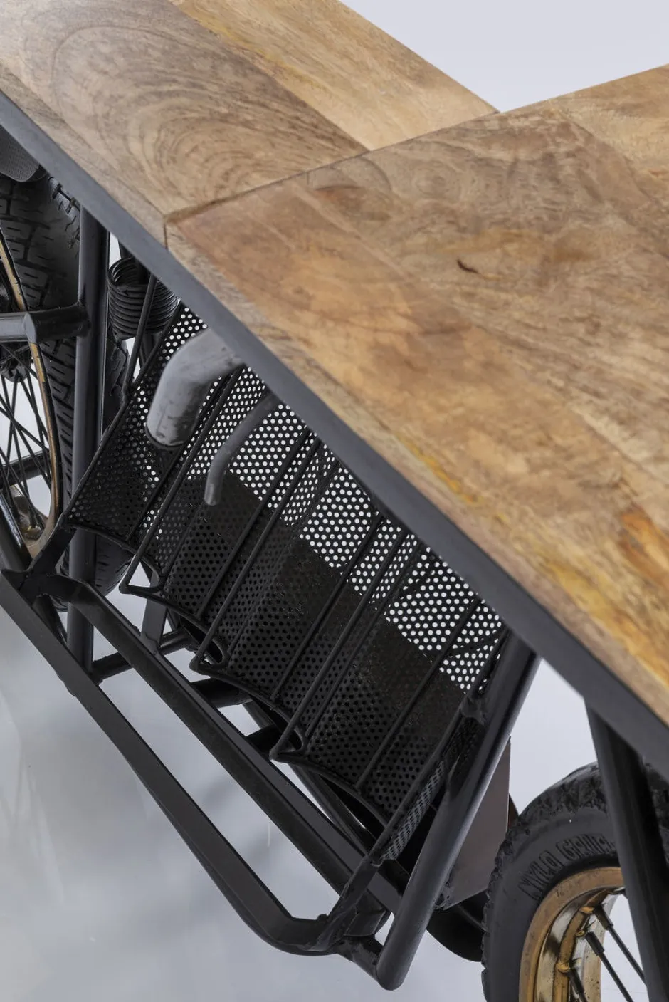 Konsola - Barek Motorbike 180x43 Cm Czarna*KARE Design Sale