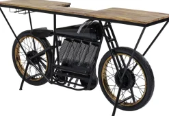 Konsola - Barek Motorbike 180x43 Cm Czarna*KARE Design Sale