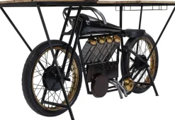 Konsola - Barek Motorbike 180x43 Cm Czarna*KARE Design Sale