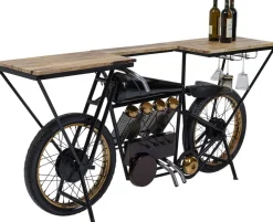 Konsola - Barek Motorbike 180x43 Cm Czarna*KARE Design Sale