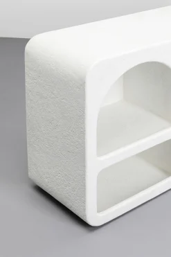 Konsola Biała Skandynawska Drewno I MDF 140x75 Cm*KARE Design Sale