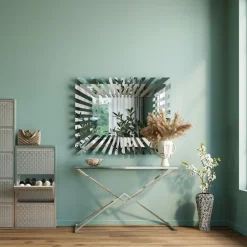 Konsola Diamond Connection 120x40 Cm Srebrna*KARE Design Outlet