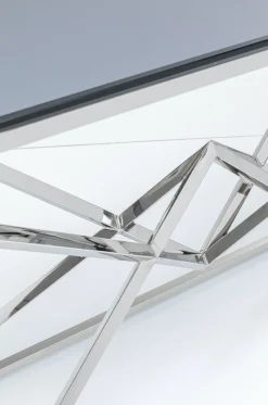 Konsola Diamond Connection 120x40 Cm Srebrna*KARE Design Outlet