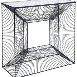 Konsola Dimension 81x36 Cm Czarna*KARE Design