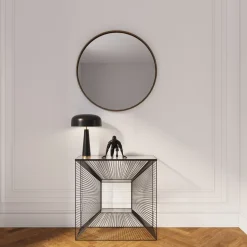 Konsola Dimension 81x36 Cm Czarna*KARE Design