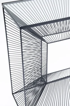 Konsola Dimension 81x36 Cm Czarna*KARE Design