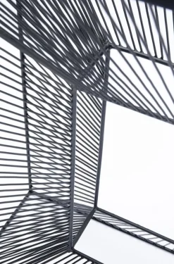 Konsola Dimension 81x36 Cm Czarna*KARE Design