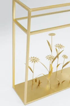 Konsola Flower Meadow 100x25 Cm Złota*KARE Design Discount