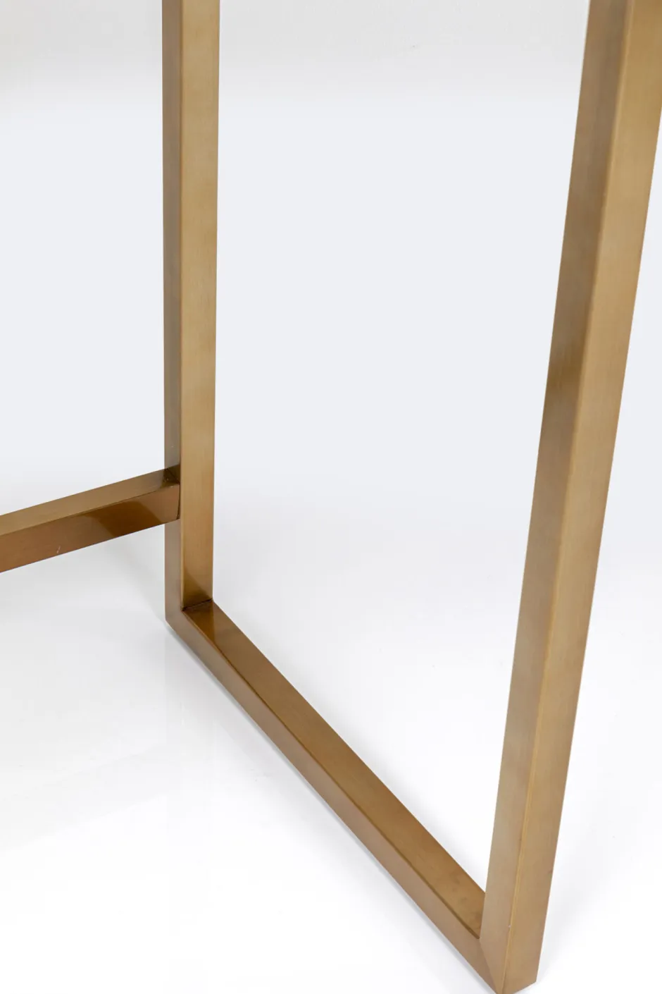 Konsola Z Szufladami MDF Naturalna 136x40 Cm Front Sklejka Jesionowa*KARE Design Online