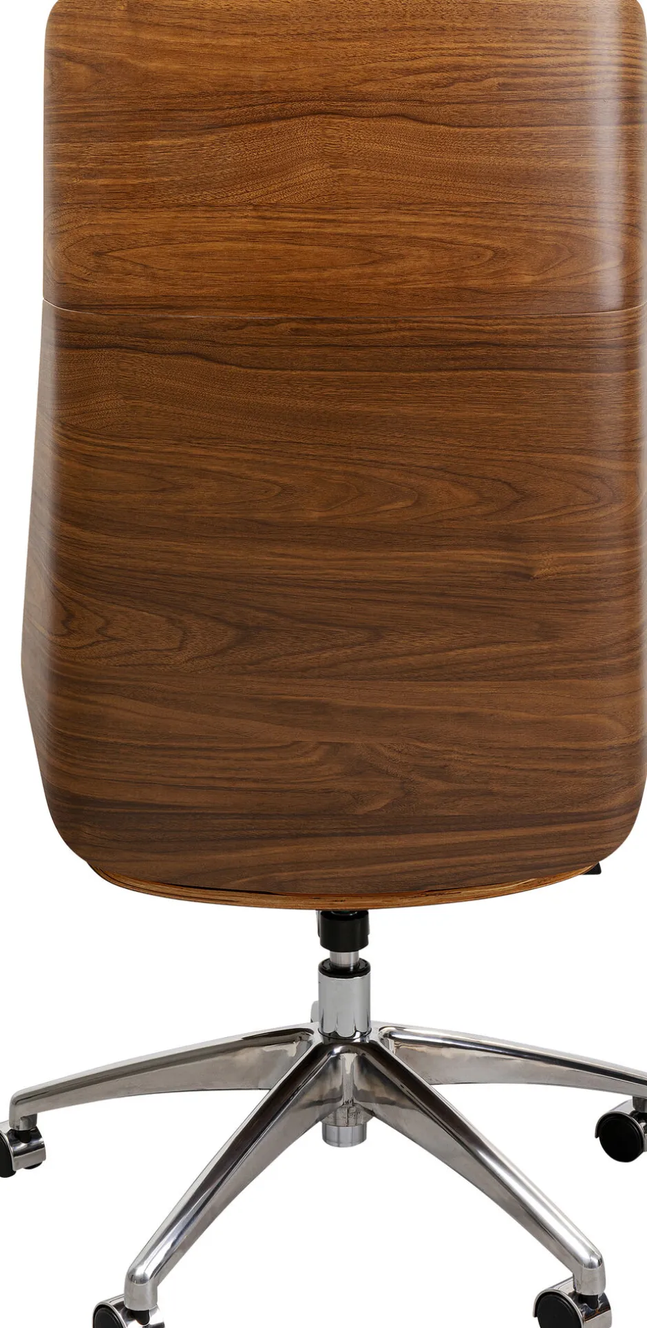 Krzesło Biurowe High Bossy 59x116-124 Cm Brązowe Ekoskóra*KARE Design New