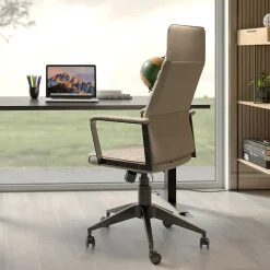 Krzesło Biurowe Labora High 58x128 Cm Beżowe*KARE Design Hot