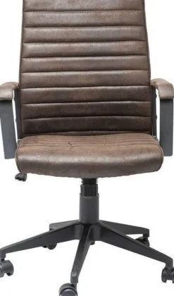 Krzesło Biurowe Labora 57x105 Cm Brązowe*KARE Design Best