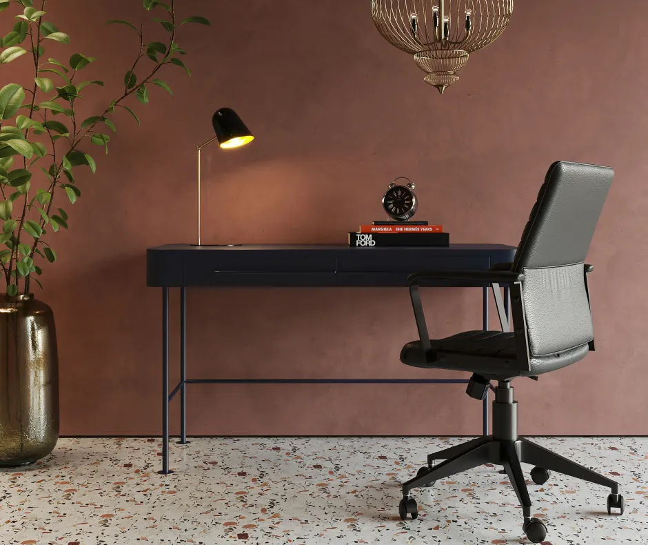 Krzesło Biurowe Labora 57x105 Cm Czarne*KARE Design Outlet