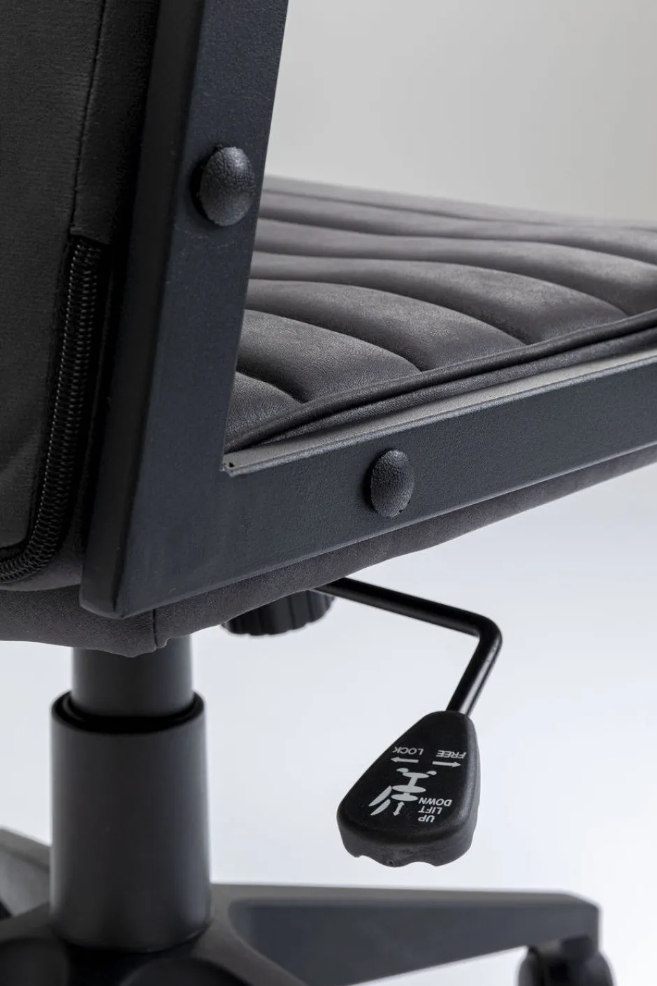 Krzesło Biurowe Labora 57x105 Cm Czarne*KARE Design Outlet