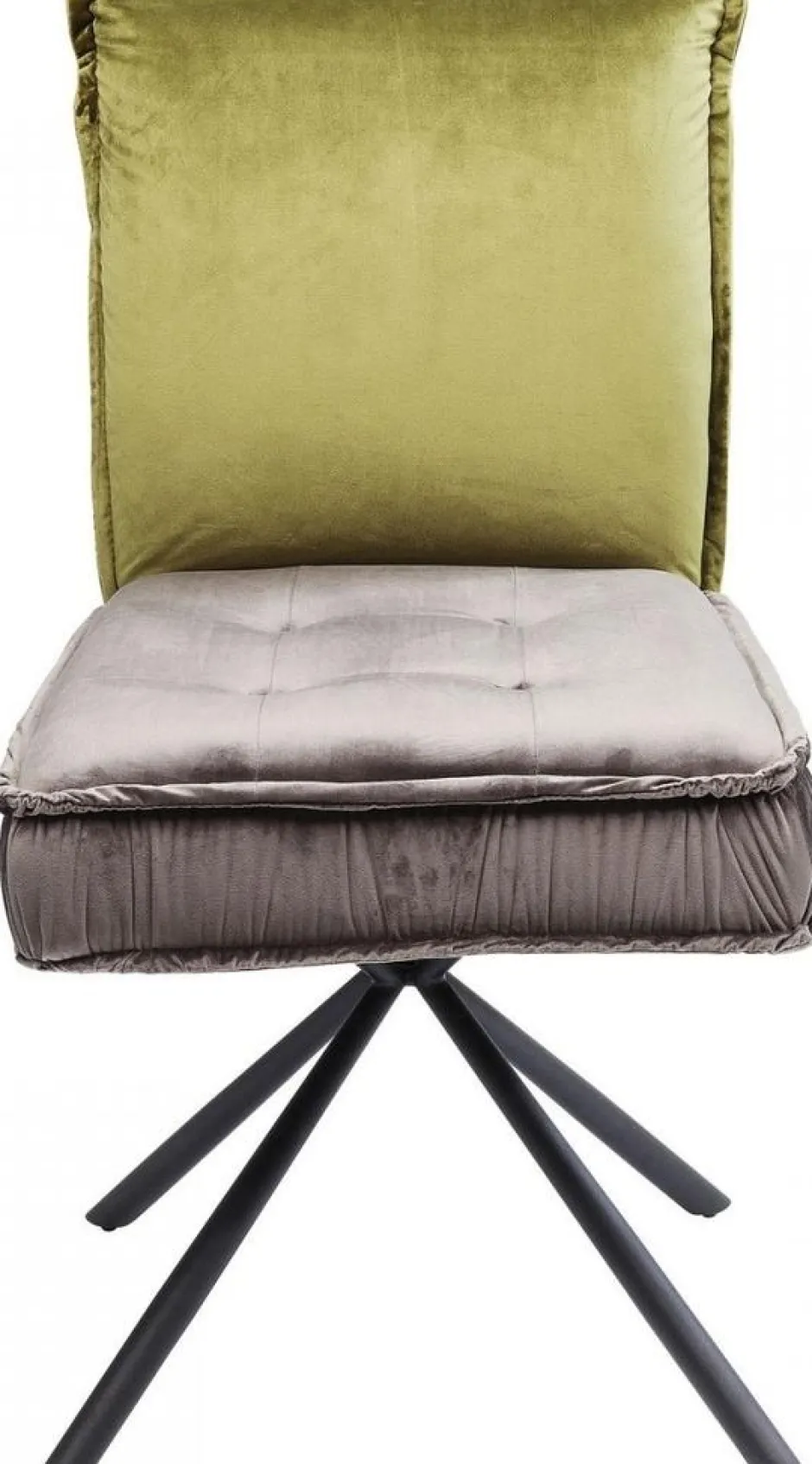 Krzesło Chelsea 50x91 Cm Szaro-zielone*KARE Design Online