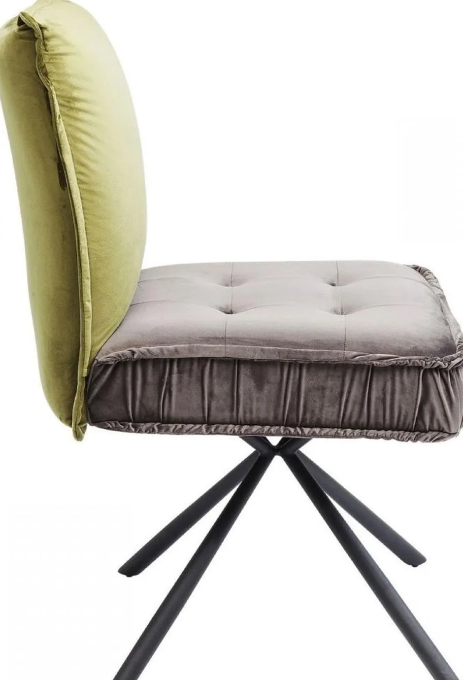 Krzesło Chelsea 50x91 Cm Szaro-zielone*KARE Design Online