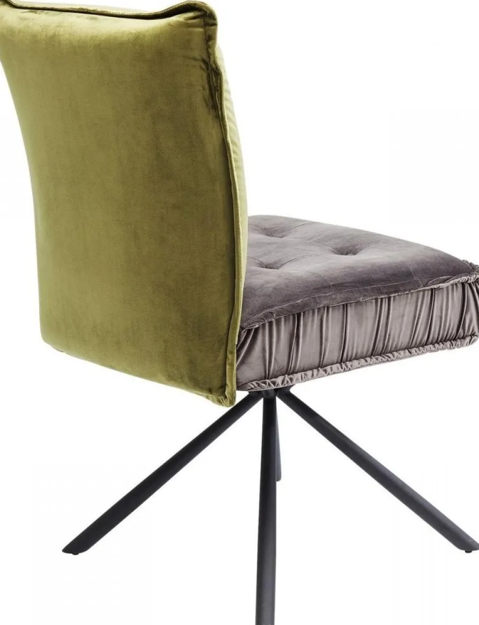 Krzesło Chelsea 50x91 Cm Szaro-zielone*KARE Design Online