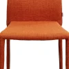 Krzesło Do Jadalni Tapicerowane Pomarańczowe 48x93 Cm*KARE Design Sale