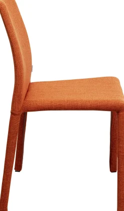 Krzesło Do Jadalni Tapicerowane Pomarańczowe 48x93 Cm*KARE Design Sale