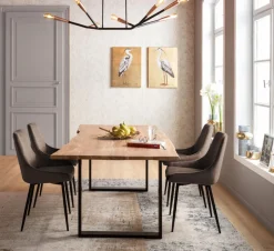 Krzesło East Side 48x83 Cm Brązowe*KARE Design Outlet