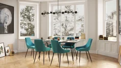 Krzesło East Side 48x83 Cm Niebieskie*KARE Design Sale
