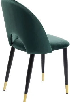 Krzesło Iris Velvet 49x84 Cm Zielone*KARE Design Clearance