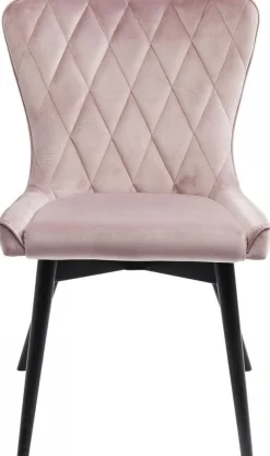 Krzesło Marshall Velvet 57x89 Cm Pudrowy Róż*KARE Design Best