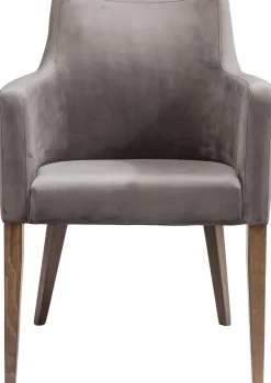 Krzesło Mode Velvet 58x87 Cm Szare*KARE Design Sale