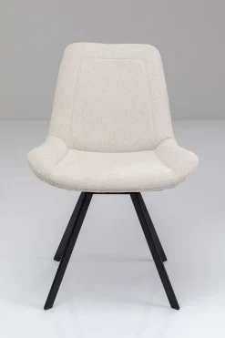 Krzesło Obrotowe Baron 57x88 Cm Kremowe*KARE Design Outlet