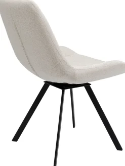 Krzesło Obrotowe Baron 57x88 Cm Kremowe*KARE Design Outlet