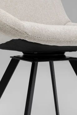 Krzesło Obrotowe Baron 57x88 Cm Kremowe*KARE Design Outlet