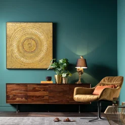 Krzesło Obrotowe Bristol 83x79 Cm żółte*KARE Design Hot