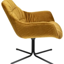 Krzesło Obrotowe Bristol 83x79 Cm żółte*KARE Design Hot
