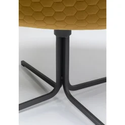 Krzesło Obrotowe Bristol 83x79 Cm żółte*KARE Design Hot