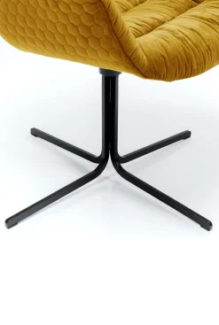Krzesło Obrotowe Colmar 66x79 Cm żółte*KARE Design New