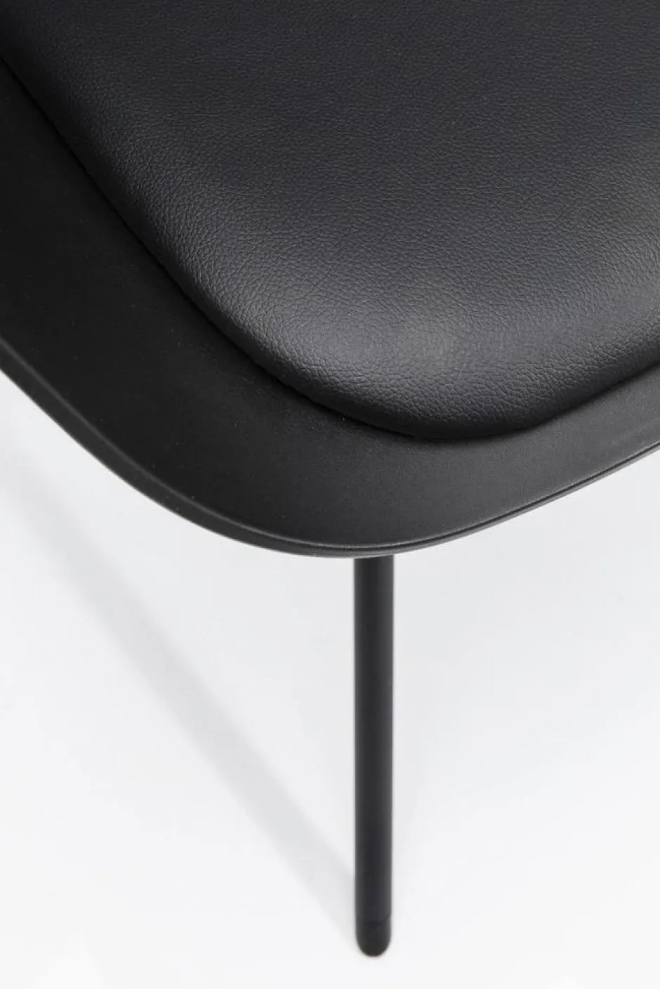 Krzesło Obrotowe Z Podłokietnikami Bel Air 58x78 Cm Czarne Ekoskóra*KARE Design Hot