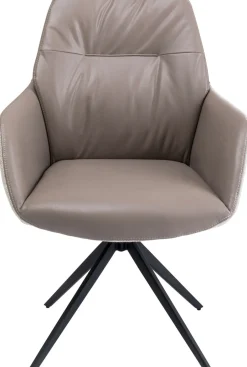 Krzesło Obrotowe Z Podłokietnikami Amira 50x87 Cm Beżowe*KARE Design Discount
