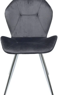 Krzesło Viva Chrome 52x82 Cm Szare*KARE Design Sale