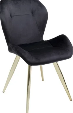 Krzesło Viva 50x82 Cm Czarne - Nogi Złote*KARE Design New