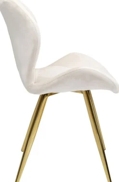 Krzesło Viva 50x82 Cm Kremowe - Nogi Złote*KARE Design New