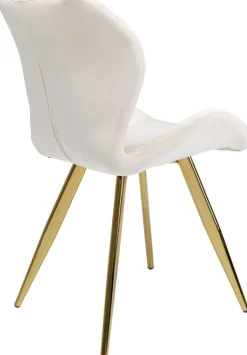 Krzesło Viva 50x82 Cm Kremowe - Nogi Złote*KARE Design New