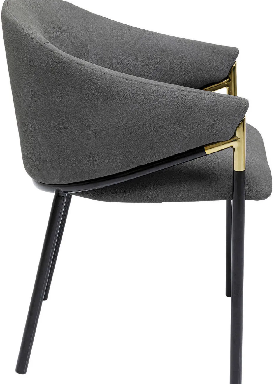 Krzesło Z Podłokietnikami Boulevard 57x79 Cm Szare*KARE Design Outlet