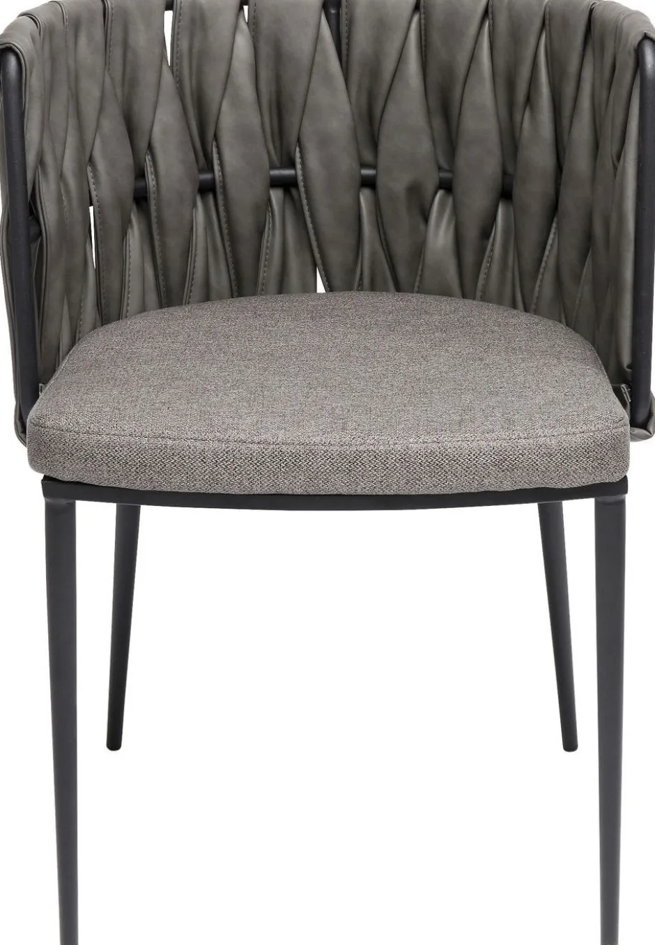 Krzesło Z Podłokietnikami Cheerio 55x75 Cm Szare*KARE Design Discount