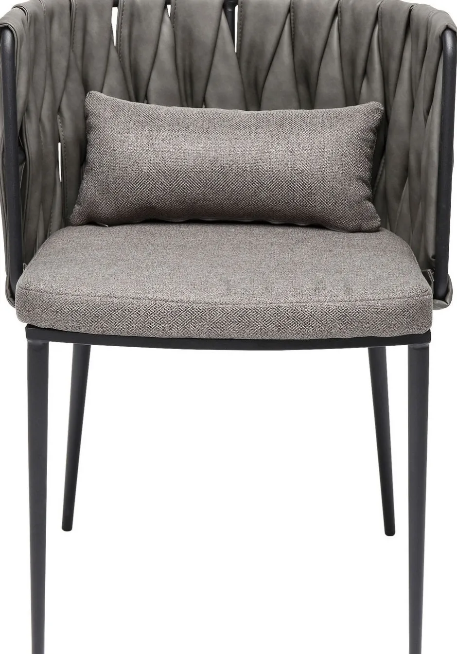 Krzesło Z Podłokietnikami Cheerio 55x75 Cm Szare*KARE Design Discount