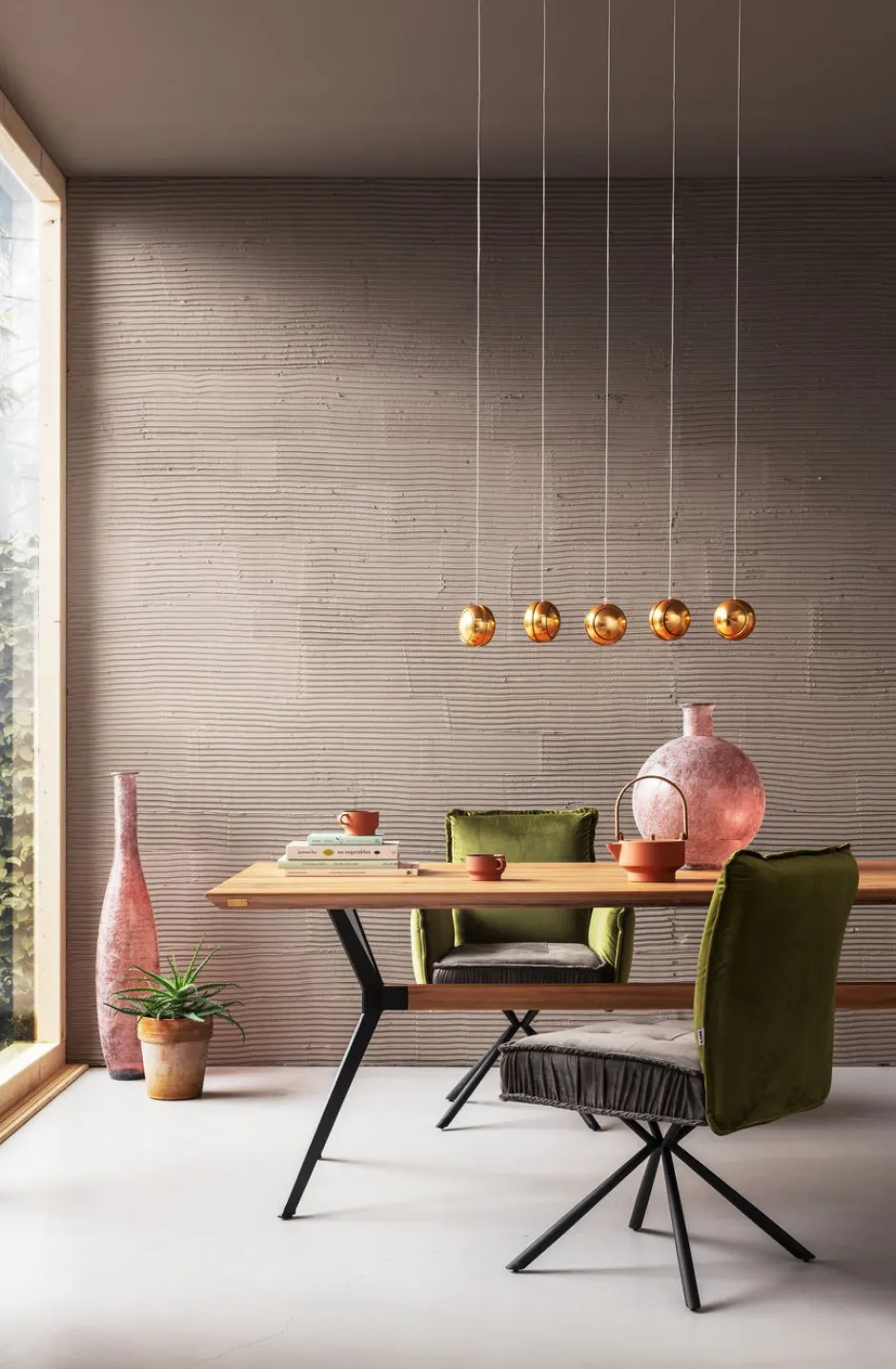 Krzesło Z Podłokietnikami Chelsea 65x90 Cm Szaro-zielone*KARE Design Best