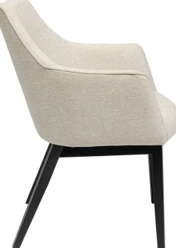 Krzesło Z Podłokietnikami Modino 57x82 Cm Kremowe*KARE Design Hot