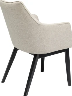Krzesło Z Podłokietnikami Modino 57x82 Cm Kremowe*KARE Design Hot