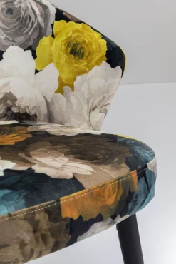 Krzesło Z Podłokietnikami Peony Yellow 56x77 Cm*KARE Design Online